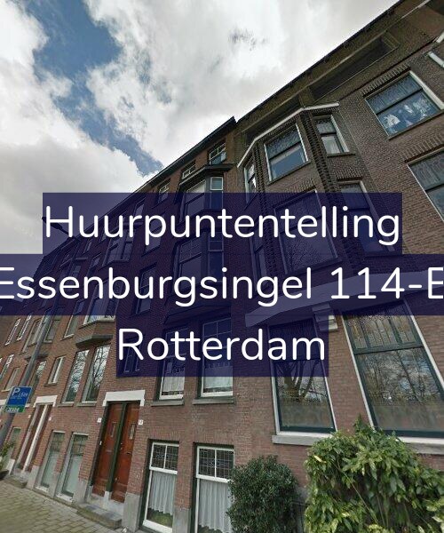 Foto gevel Huurpuntentelling voor Essenburgsingel 114-B, Rotterdam