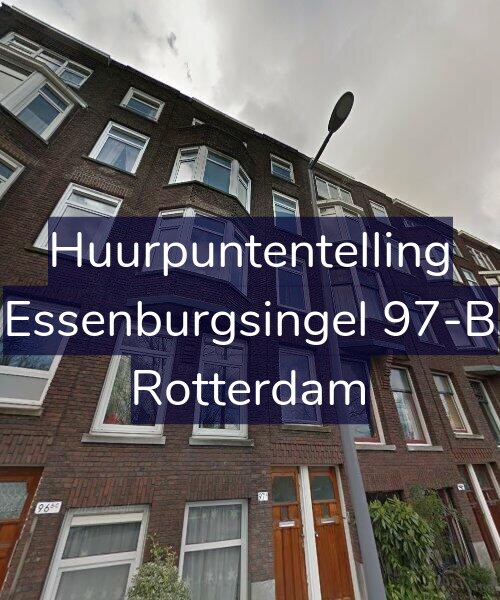 Foto gevel Huurpuntentelling voor Essenburgsingel 97-B, Rotterdam