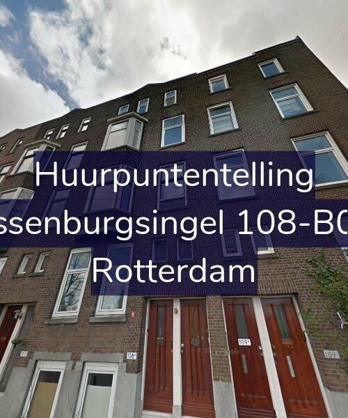 Foto gevel Huurpuntentelling voor Essenburgsingel 108-B02, Rotterdam