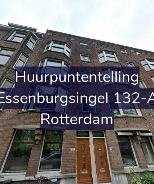 Foto gevel Huurpuntentelling voor Essenburgsingel 132-A, Rotterdam
