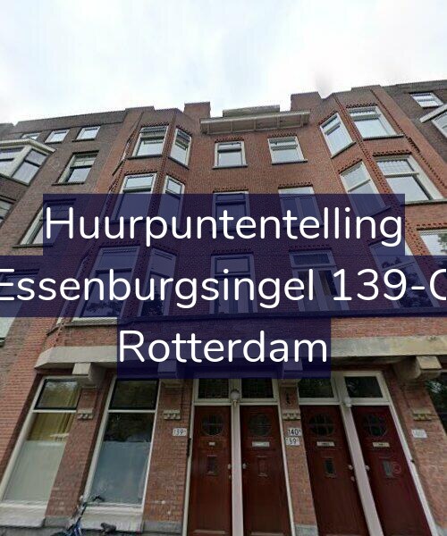 Foto gevel Huurpuntentelling voor Essenburgsingel 139-C, Rotterdam