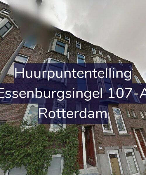 Foto gevel Huurpuntentelling voor Essenburgsingel 107-A, Rotterdam