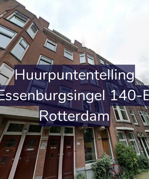 Foto gevel Huurpuntentelling voor Essenburgsingel 140-B, Rotterdam