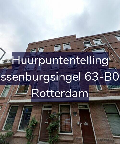 Foto gevel Huurpuntentelling voor Essenburgsingel 63-B02, Rotterdam