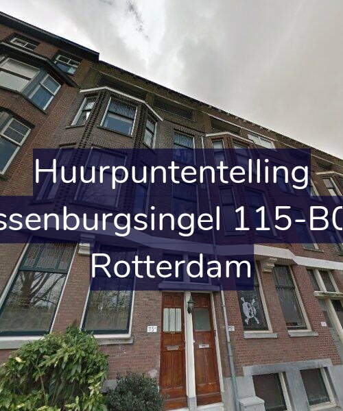 Foto gevel Huurpuntentelling voor Essenburgsingel 115-B02, Rotterdam