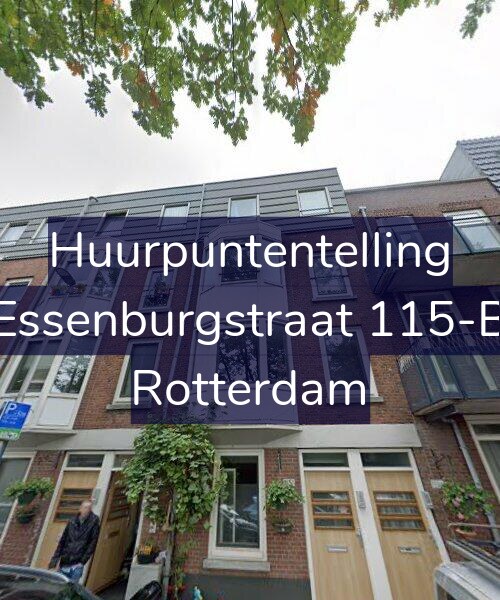 Foto gevel Huurpuntentelling voor Essenburgstraat 115-B, Rotterdam