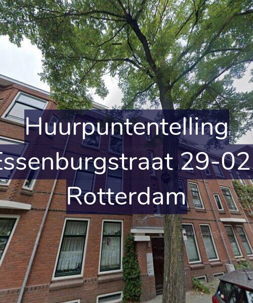 Foto gevel Huurpuntentelling voor Essenburgstraat 29-02L, Rotterdam
