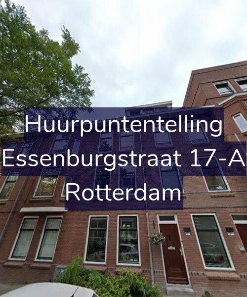 Foto gevel Huurpuntentelling voor Essenburgstraat 17-A, Rotterdam