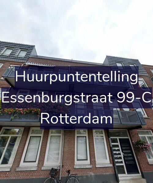 Foto gevel Huurpuntentelling voor Essenburgstraat 99-C, Rotterdam