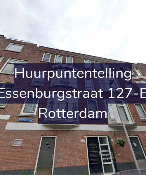 Foto gevel Huurpuntentelling voor Essenburgstraat 127-B, Rotterdam