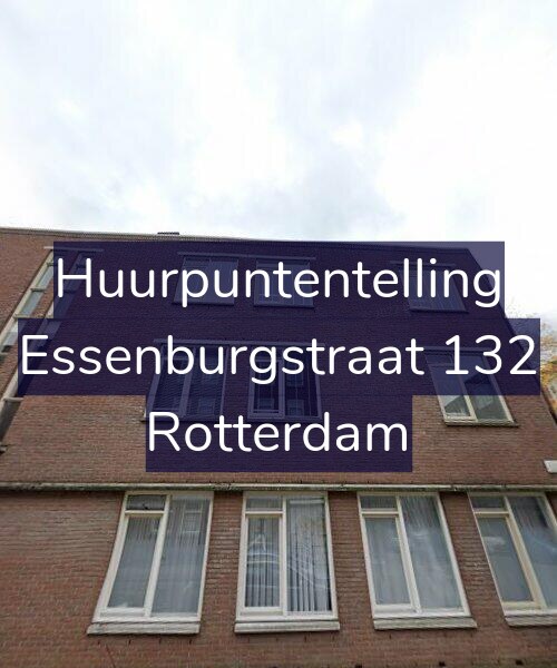 Foto gevel Huurpuntentelling voor Essenburgstraat 132, Rotterdam