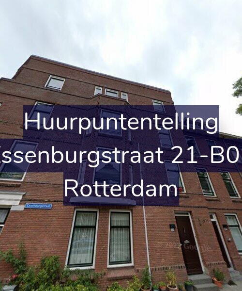 Foto gevel Huurpuntentelling voor Essenburgstraat 21-B01, Rotterdam