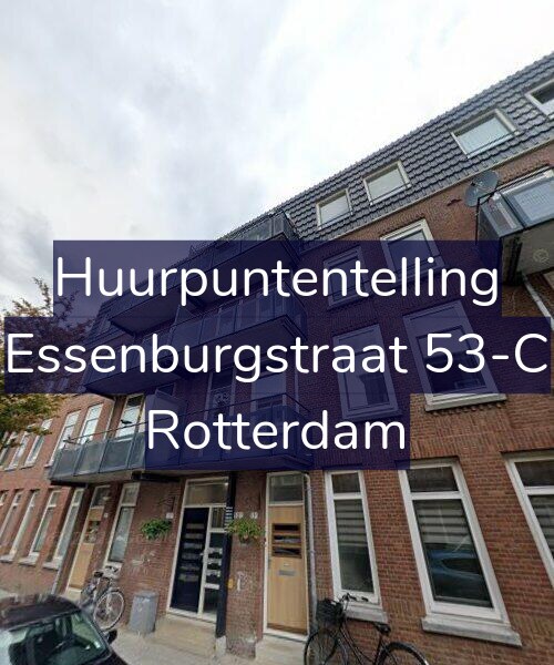 Foto gevel Huurpuntentelling voor Essenburgstraat 53-C, Rotterdam