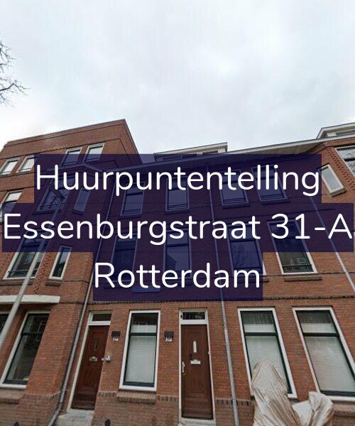 Foto gevel Huurpuntentelling voor Essenburgstraat 31-A, Rotterdam
