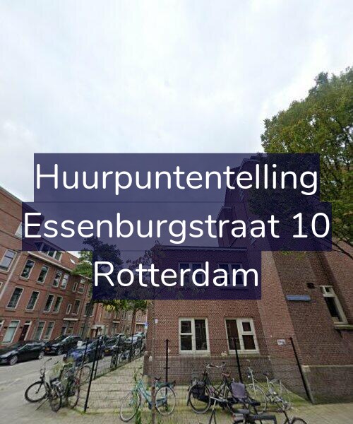Foto gevel Huurpuntentelling voor Essenburgstraat 10, Rotterdam