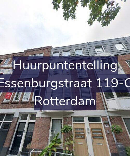 Foto gevel Huurpuntentelling voor Essenburgstraat 119-C, Rotterdam
