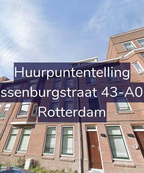 Foto gevel Huurpuntentelling voor Essenburgstraat 43-A02, Rotterdam