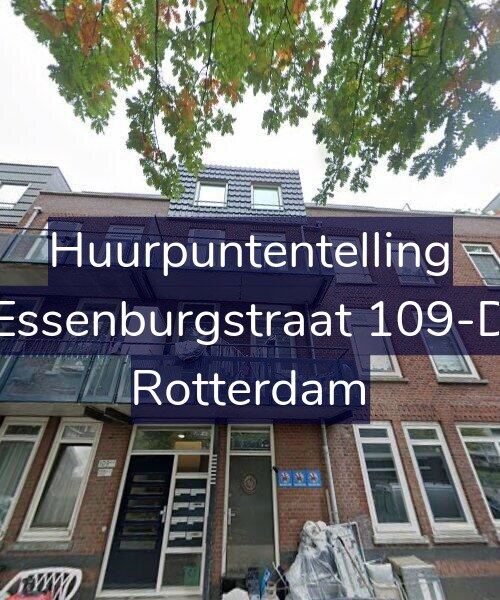 Foto gevel Huurpuntentelling voor Essenburgstraat 109-D, Rotterdam