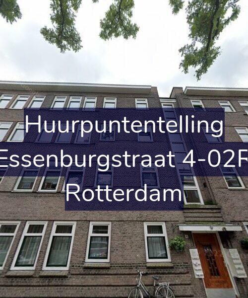 Foto gevel Huurpuntentelling voor Essenburgstraat 4-02R, Rotterdam