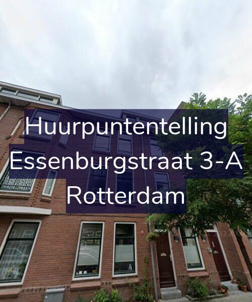 Foto gevel Huurpuntentelling voor Essenburgstraat 3-A, Rotterdam