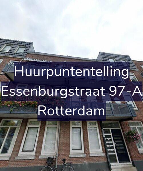 Foto gevel Huurpuntentelling voor Essenburgstraat 97-A, Rotterdam