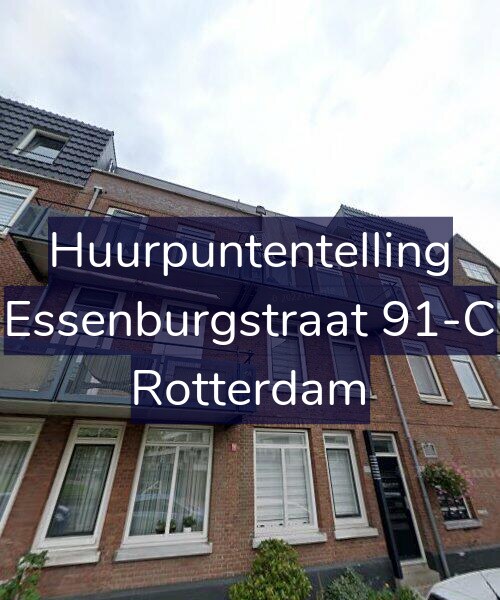 Foto gevel Huurpuntentelling voor Essenburgstraat 91-C, Rotterdam