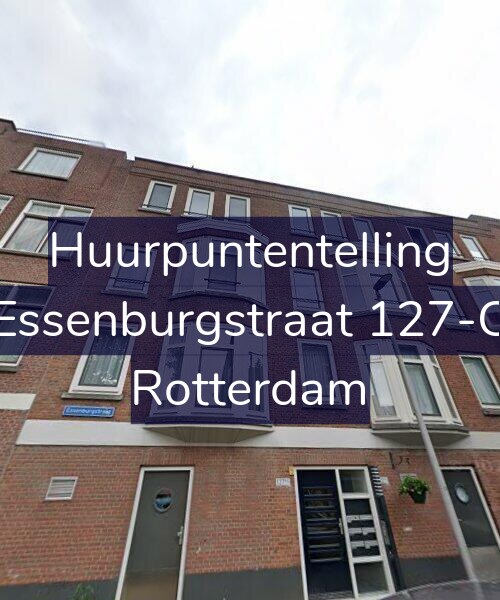Foto gevel Huurpuntentelling voor Essenburgstraat 127-C, Rotterdam
