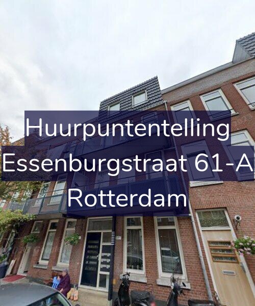 Foto gevel Huurpuntentelling voor Essenburgstraat 61-A, Rotterdam