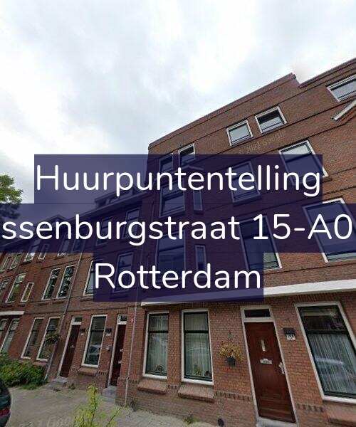 Foto gevel Huurpuntentelling voor Essenburgstraat 15-A01, Rotterdam
