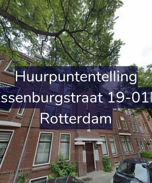 Foto gevel Huurpuntentelling voor Essenburgstraat 19-01R, Rotterdam