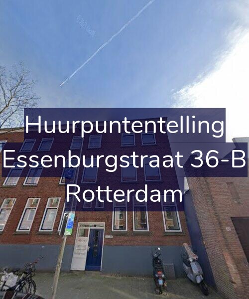 Foto gevel Huurpuntentelling voor Essenburgstraat 36-B, Rotterdam