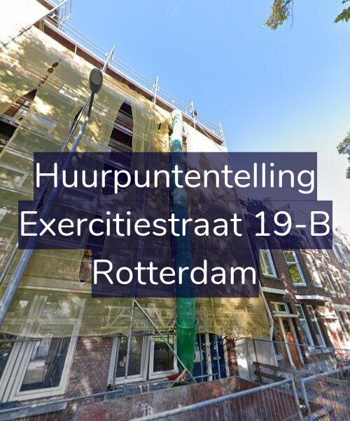 Foto gevel Huurpuntentelling voor Exercitiestraat 19-B, Rotterdam