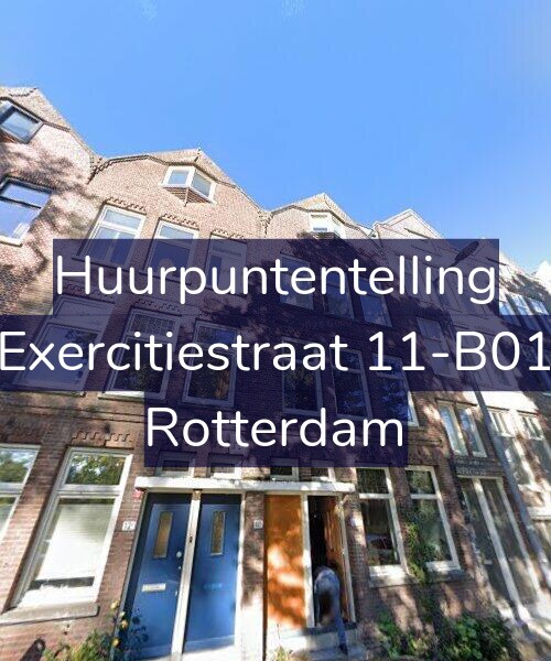 Foto gevel Huurpuntentelling voor Exercitiestraat 11-B01, Rotterdam