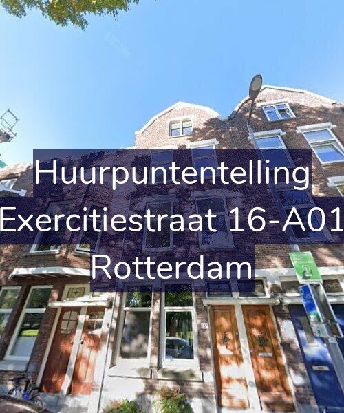 Foto gevel Huurpuntentelling voor Exercitiestraat 16-A01, Rotterdam