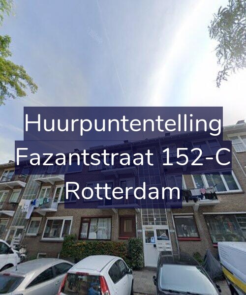 Foto gevel Huurpuntentelling voor Fazantstraat 152-C, Rotterdam