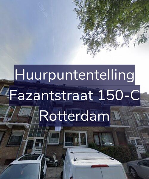 Foto gevel Huurpuntentelling voor Fazantstraat 150-C, Rotterdam