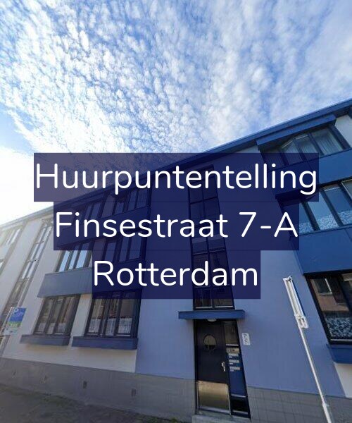 Foto gevel Huurpuntentelling voor Finsestraat 7-A, Rotterdam