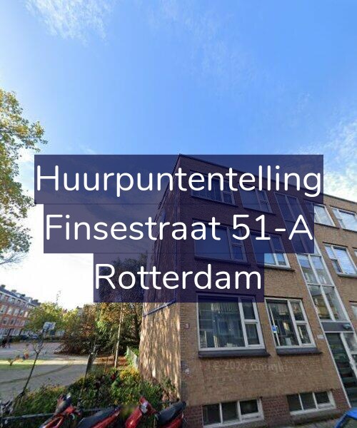 Foto gevel Huurpuntentelling voor Finsestraat 51-A, Rotterdam