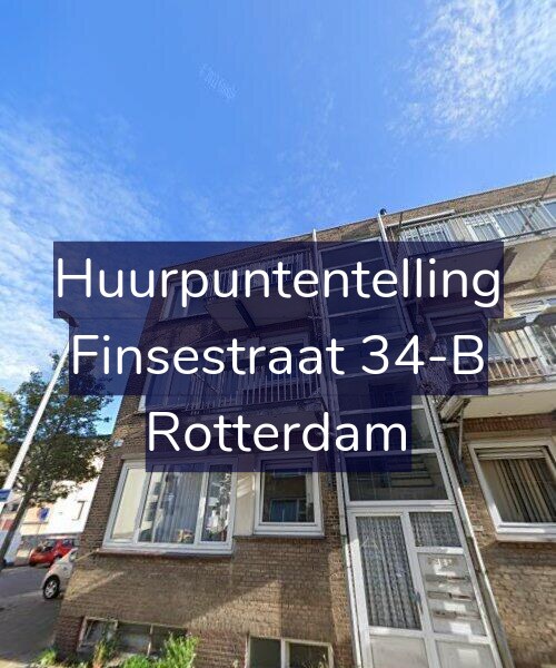 Foto gevel Huurpuntentelling voor Finsestraat 34-B, Rotterdam