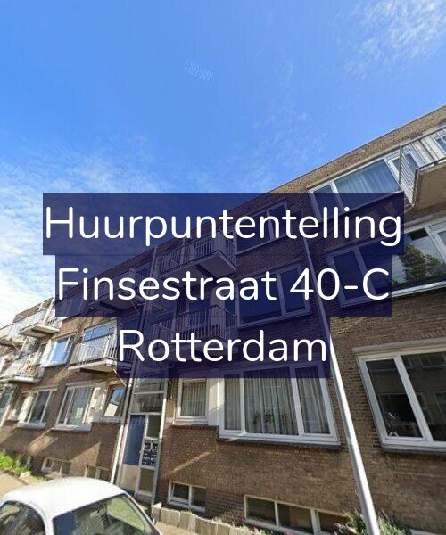 Foto gevel Huurpuntentelling voor Finsestraat 40-C, Rotterdam