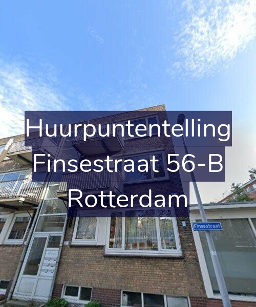 Foto gevel Huurpuntentelling voor Finsestraat 56-B, Rotterdam