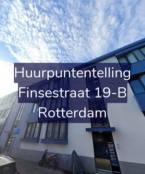 Foto gevel Huurpuntentelling voor Finsestraat 19-B, Rotterdam