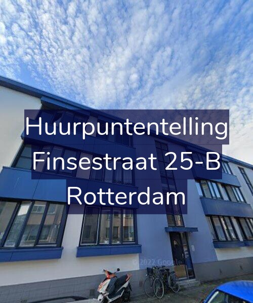 Foto gevel Huurpuntentelling voor Finsestraat 25-B, Rotterdam