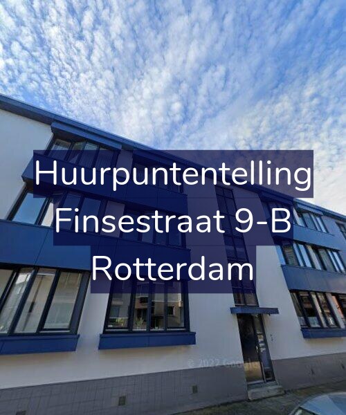 Foto gevel Huurpuntentelling voor Finsestraat 9-B, Rotterdam