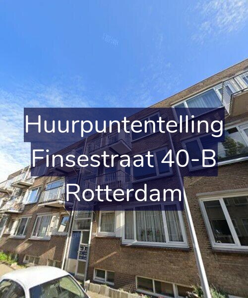 Foto gevel Huurpuntentelling voor Finsestraat 40-B, Rotterdam