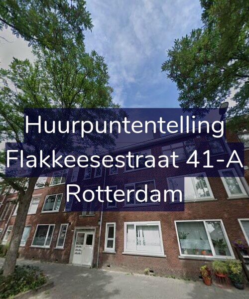 Foto gevel Huurpuntentelling voor Flakkeesestraat 41-A, Rotterdam