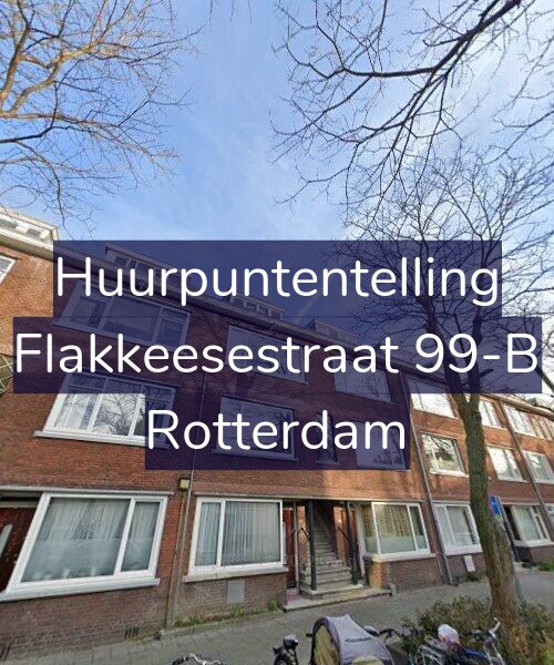 Foto gevel Huurpuntentelling voor Flakkeesestraat 99-B, Rotterdam