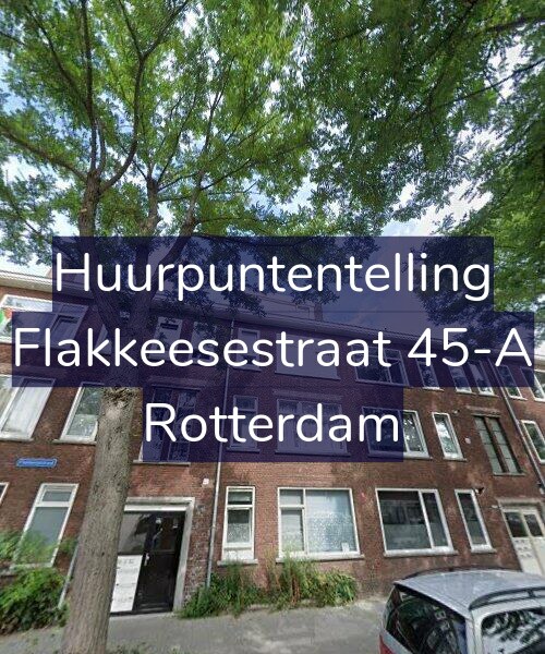 Foto gevel Huurpuntentelling voor Flakkeesestraat 45-A, Rotterdam