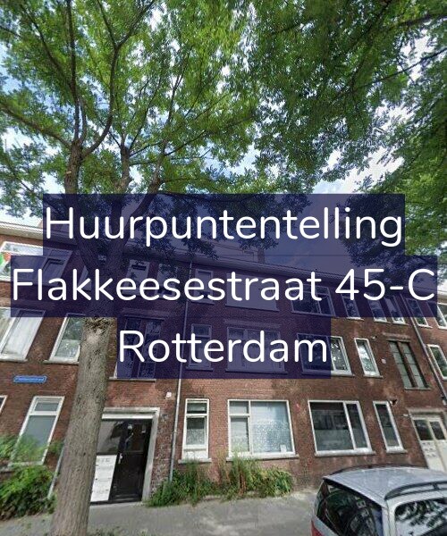 Foto gevel Huurpuntentelling voor Flakkeesestraat 45-C, Rotterdam