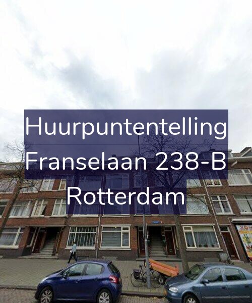 Foto gevel Huurpuntentelling voor Franselaan 238-B, Rotterdam